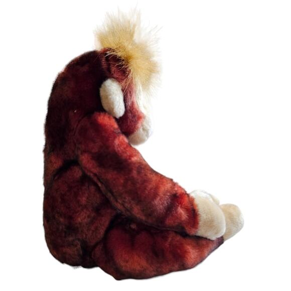 Vintage 1999 Ty Beanie Buddy SCHWEETHEART Plush Orangutan Monkey 14" - Picture 6 of 13
